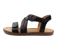 Bisgaard sandal black flet